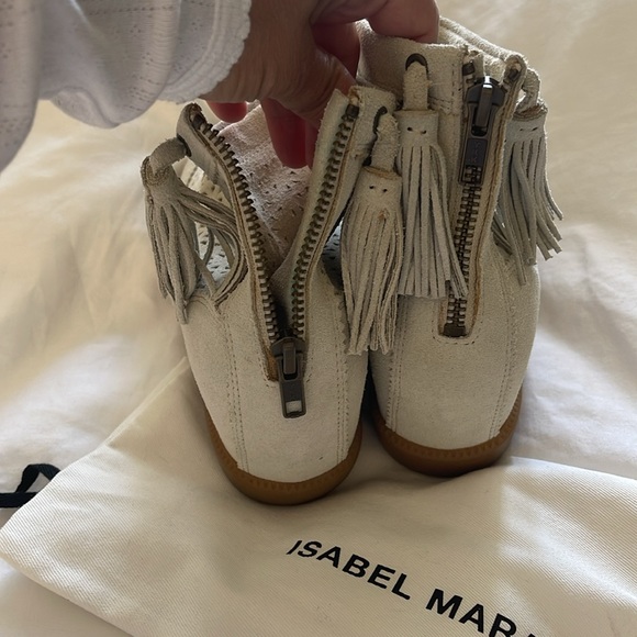 Isabel Marant Perforated suede Chelsea Boots - Picture 4 of 6